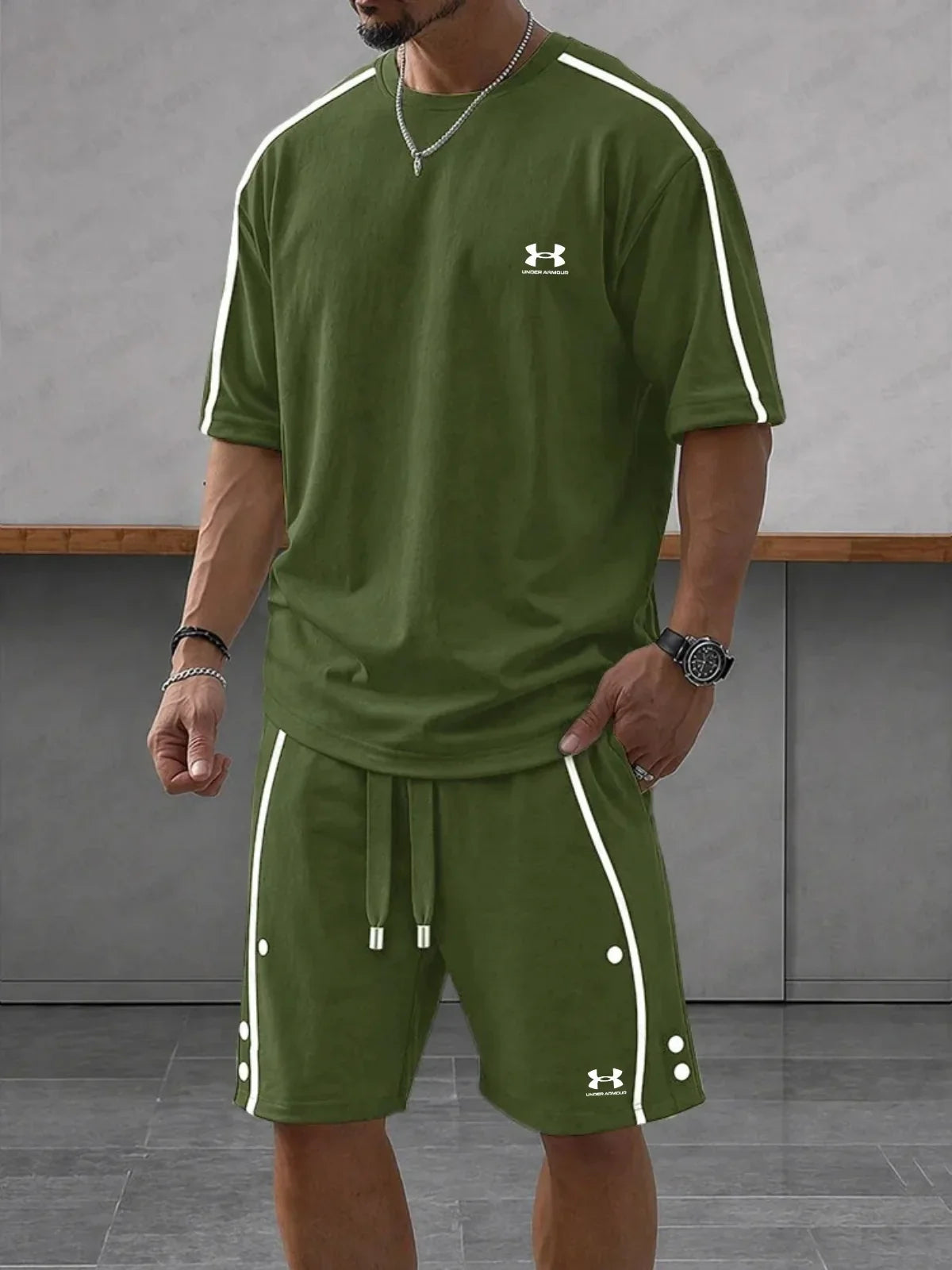Everyday Polo and Shorts Matching Set