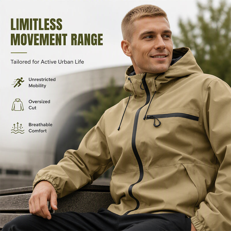 Urban WeatherShield Tech Hooded Jacket