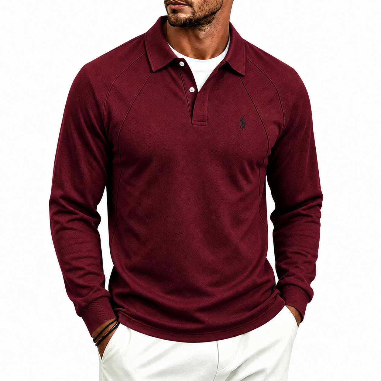 Everyday Classic Long Sleeve Polo