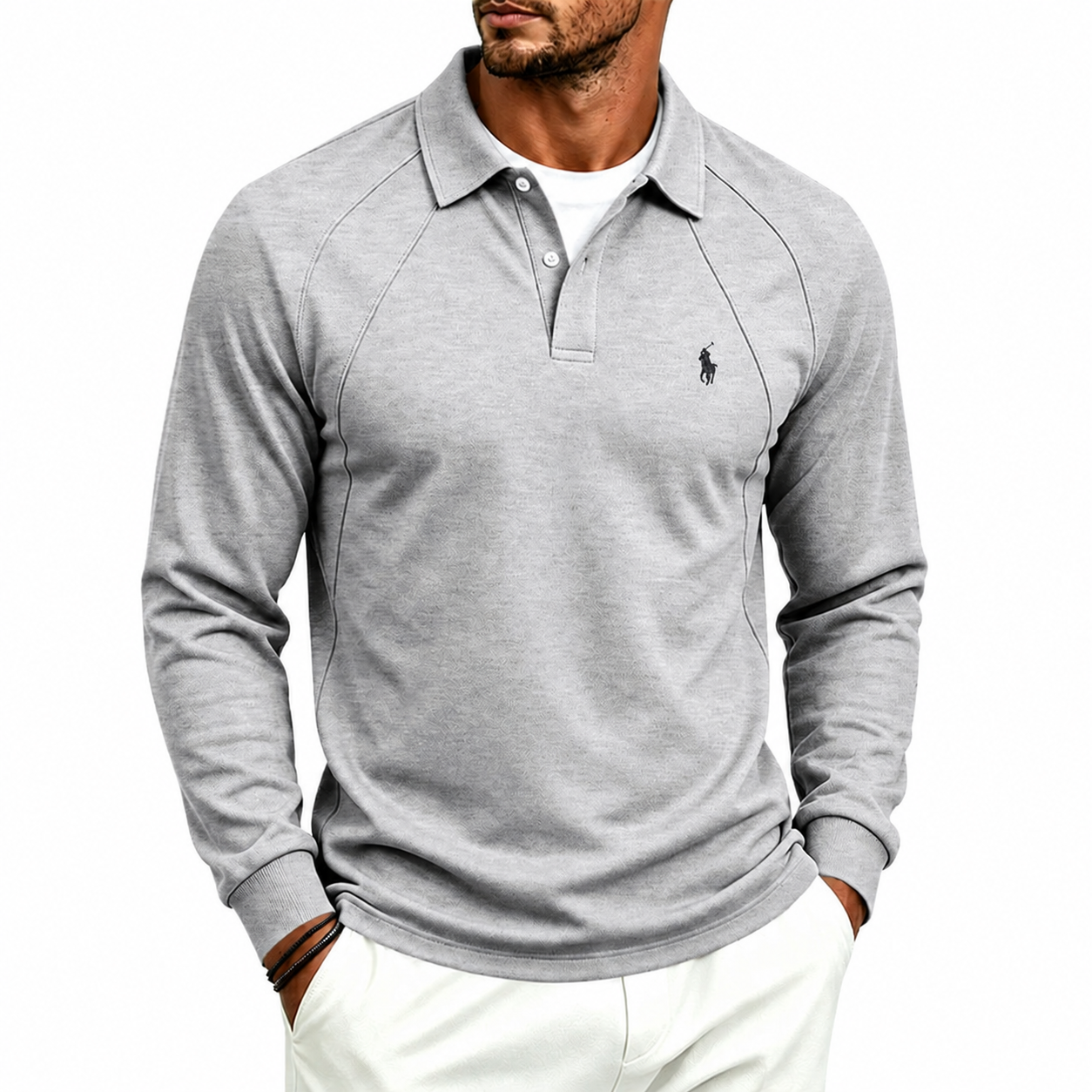 Everyday Classic Long Sleeve Polo