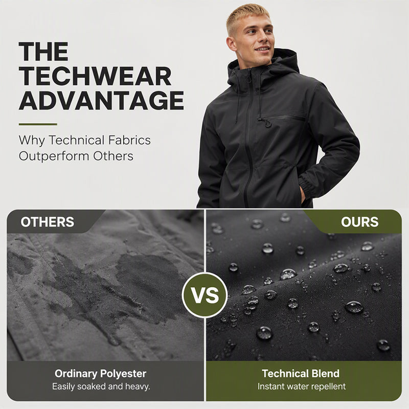Urban WeatherShield Tech Hooded Jacket