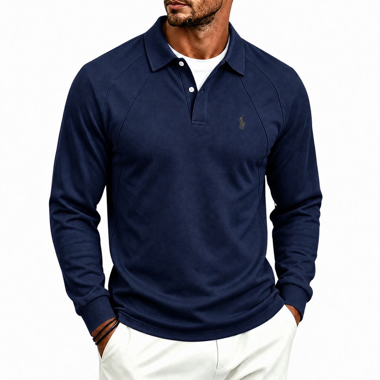 Everyday Classic Long Sleeve Polo