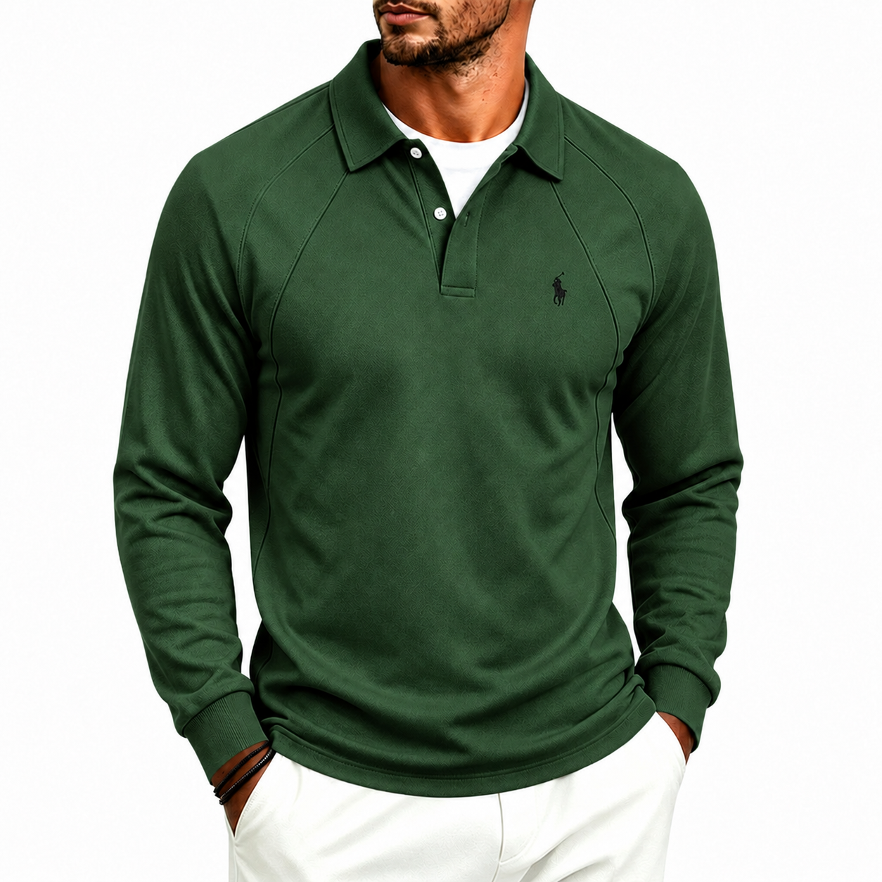 Everyday Classic Long Sleeve Polo