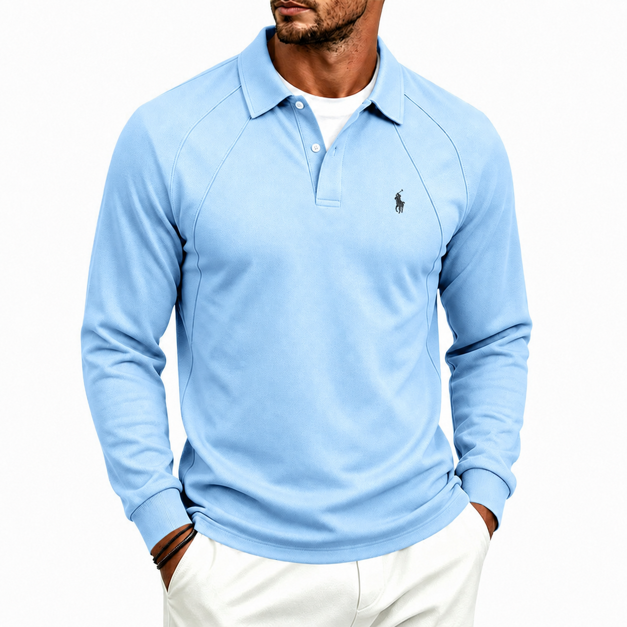 Everyday Classic Long Sleeve Polo
