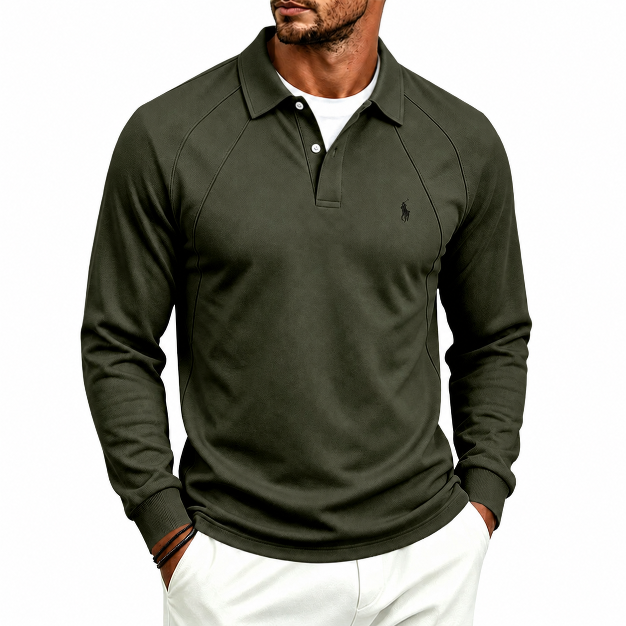 Everyday Classic Long Sleeve Polo