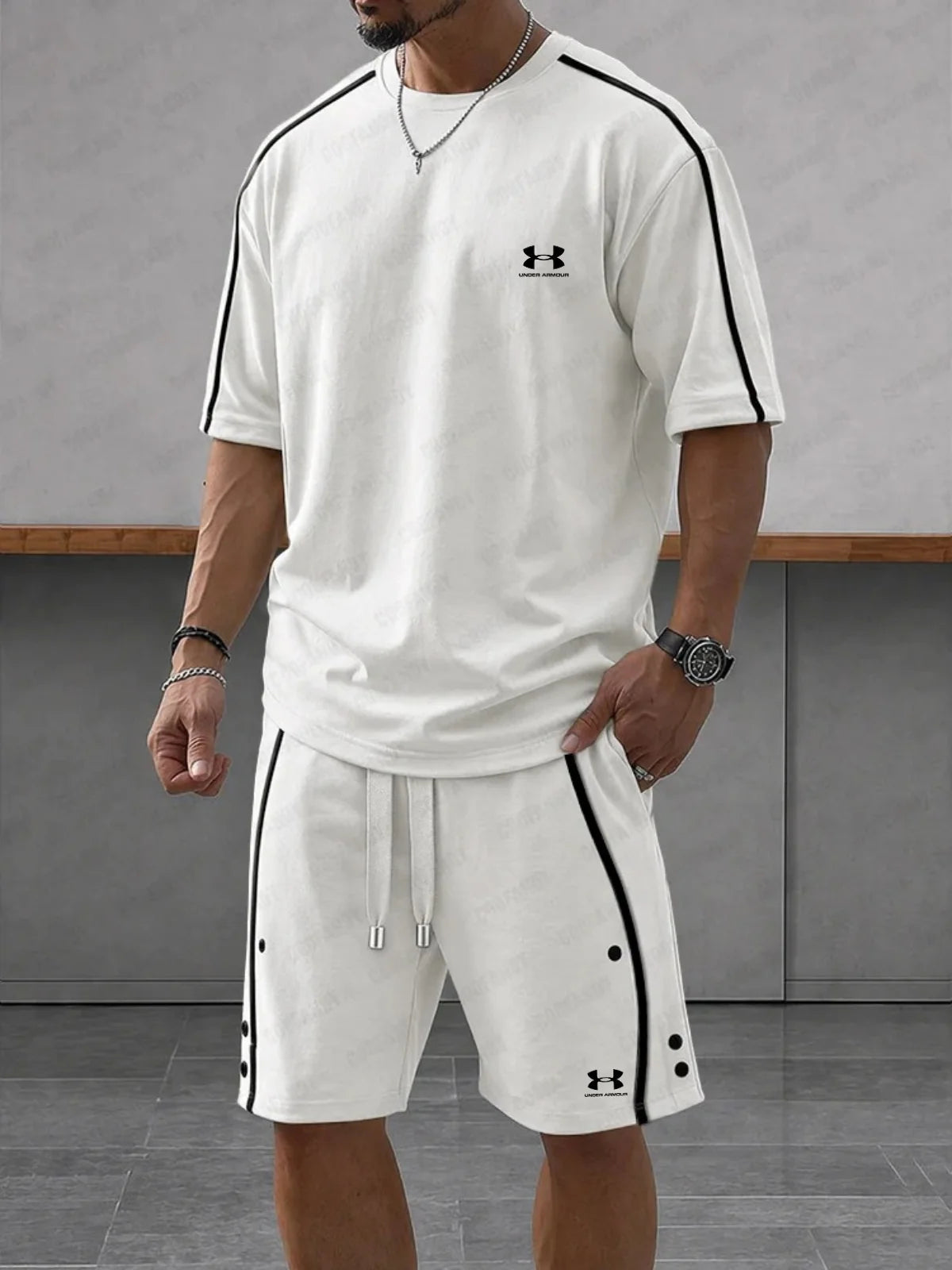 Everyday Polo and Shorts Matching Set