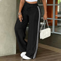 Women's Wide-Leg Drawstring Pants – Casual High-Waisted Relaxed Fit